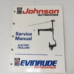 Johnson/evinrude Service Manual - "ei" Electric Trollers 1990 P/n 507944. Fixed Price $17.48.
