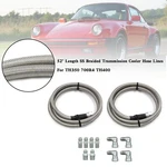 52" Length Braided Transmission Cooler Hose Lines For TH350 700R4 TH400 F8 Ca. Fixed Price $44.68.