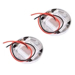 2 Round 3" Marine Boat Led Stern Transom Lights Cabin Deck Courtesy New. Fixed Price $11.26.