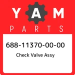 688-11370-00-00 Yamaha Check Valve Assy 688113700000, New Genuine Oem Part. Fixed Price $32.59.