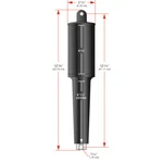 Lenco 24V 1/4" Stroke Extreme Duty Actuator W/ 6'. Fixed Price $357.27.