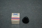 New Genuine Omc 376731 Propeller Cap Cone Nut Black Johnson Evinrude Oem. Fixed Price $15.00.
