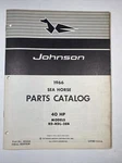 1966 Johnson Omc 40 Hp Parts Catalog Sea-horse P/n 381418 Vintage. Fixed Price $27.80.