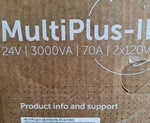 Victron PMP242305132 Multiplus-ii 24/3000/70-50 2X120V Inverter Charger. Fixed Price $1145.80.