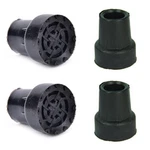 Pack Crutch Tips 19MM 3/4 Inch Walking Cane End Cap Foot Bottom Rubber Pads.... Fixed Price $33.60.