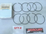 B9 Mercury Quicksilver 39-96170A12 Piston Ring Lot Of 8 Oem New Factory Parts. Fixed Price $38.85.