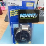 Hubbell HBL504SS Qty Of 1 Per Lot Locking Flanged Inlet, Marine Grade, 50A, 250. Fixed Price $285.00.