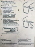 Garelick New Fold Down Step Ladder Only From Model 19545. Fixed Price $44.99.