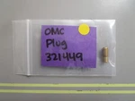 *new Oem* 0770 Omc Johnson Evinrude .060 Plug (60C) 0321449. Fixed Price $9.20.