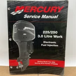 Mercury Service Manual 200/225/250 3.0L Work Electronic Fuel (p/n: 90-884294). Fixed Price $22.95.