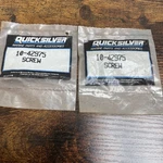 Mercury Quicksilver 10-42975 Drive Screw (QTY-2) Oem Nos. Fixed Price $7.00.