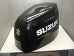 Used Suzuki 250 H.p. Four Stroke Engine Cover 61420-98802-YAY (black). Fixed Price $325.00.