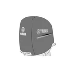 Yamaha New Oem, Motor Cover, MAR-MTRCV-F9-0B. Fixed Price $94.00.