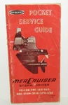 Mercury Marine Mercruiser Stern Drives Pocket Service Guide 90-61780. Fixed Price $99.99.