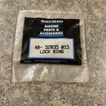 Mercury Quicksilver 40 52035 Lock Ring (QTY-15) Nos. Fixed Price $16.80.