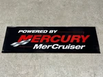 Genuine Decal "powered By Mercury Mercruiser" Marine 17" X 5 1/2". Fixed Price $39.50.