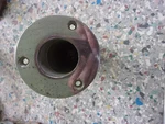 Perko Flush Stern Flag Pole Socket 1-1/4" Chrome Plated Cast Bronze,used, Usa. Fixed Price $23.50.