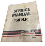 Force Outboard Service Manual 1989-1991 Models 150HP Ob 4643. Fixed Price $13.95.