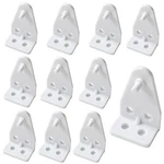 Cutelec 8PCS Hold Down Bracket Bottom Rail Clips White One Size,. Fixed Price $10.81.