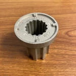 Nos Mercury Flo-torq Inner Metal Hub 8M0109703 15 Spline E3. Fixed Price $19.95.