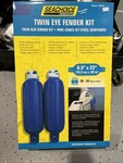 Seachoice 79273 Twin Eye Ribbed Kit (includes 6.5" X 23" Blue Fenders. Fixed Price $62.99.