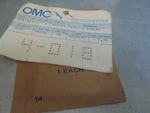 Vintage New Old Stock Omc Johnson Evinrude Outboard Bearing Needle Set 383724. Fixed Price $9.95.