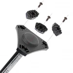 Lifeswonderful Set Of 3 Replacement Screw-in Rubber Cane Tips Feet.... Fixed Price $14.76.