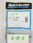 Package W/ 2- Genuine Quicksilver Mercury 11-87763 Spanner Nut. Fixed Price $25.00.
