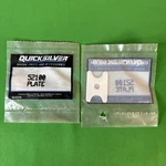 Lot Of Oem Genuine Mercury Quicksilver 52100 Wear Plate Factory Parts (1W). Fixed Price $19.55.
