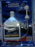 Johnson/evinrude/omc Hpf Pro Gearcase Oil Lube Qt Kit & Pump 0778754. Fixed Price $52.49.