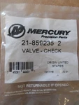 Oem Mercury Mercruiser 75 -250 Hp Check Valve 21-859235. Fixed Price $25.90.