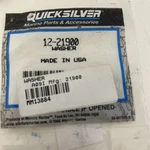 Oem Mercury Quicksilver Marine Washer 12-21900. Fixed Price $14.19.