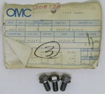 New Omc Outboard Marine Corp Boat Oem Screw Part No. 308738 Sold Individually. Fixed Price $12.99.