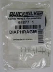 New Quicksilver Mercury Marine Boat Oem Diaphragm Part No. 64877 1. Fixed Price $13.99.