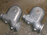 Nicson Marine Exhaust Riser Snail Jet Boat V-drive With Gaskets 2 Each. Fixed Price $239.99.