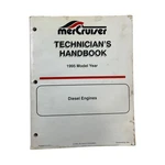 Mercruiser Series Technician's Handbook Diesel Engines 1995, 90-806536950. Fixed Price $29.99.