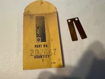 New Genuine Omc Evinrude Johnson Brp Reed Part No 0202667. Fixed Price $12.50.