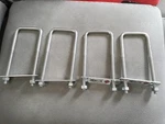Lot Of National Hardware N222-364 2192 Square Bolts Zinc, #535-5/16"X2"X5. Fixed Price $28.00.