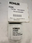 252898 Kohler Fuel Filter New Oem.. Fixed Price $11.50.