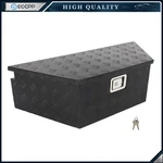 39"X16.5"X12" Aluminum Trailer Storage Tongue Tool Box Pickup Truck Bed Black. Fixed Price $125.29.