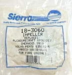 Sierra 18-3060 Impeller Jabsco 18838-0001 Sherwood 9959 Volvo 835512 Ford. Fixed Price $15.95.
