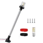 24 Inches Anchor Light Boat Stern Waterproof, White Fold Down Marine Na.... Fixed Price $37.45.