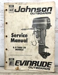 1989 Omc Johnson Evinrude Outboards 9.9 Thru 30 Models Service Manual P/n 507871. Fixed Price $35.00.
