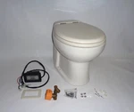 Tecma 24V Silence Plus Marine Boat Bus Conversion Rv Porcelain Ivory Bone Toilet. Fixed Price $975.95.