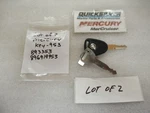 R3 Mercury Quicksilver 897716827 Key Set Lot Of Oem Factory Boat Part. Fixed Price $11.21.