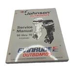 Evinrude Johnson 1997 Outboards Thru 70 Service Manual Paperback 507266. Fixed Price $35.00.