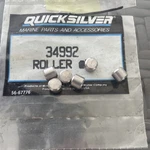 Quicksilver #34992 Detent Spring Roller Quantity 6. Fixed Price $29.99.