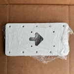 Power-pux Aluminum Pulpit Extension Plate 3/4 White Marine Mount. Fixed Price $159.00.