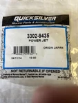 Mercury Quicksilver 3302-9435 Power Jet New Oem. Fixed Price $12.89.