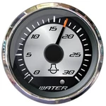 Faria Platinum 2" Water Pressure Gauge Kit - 30 Psi. Fixed Price $157.65.